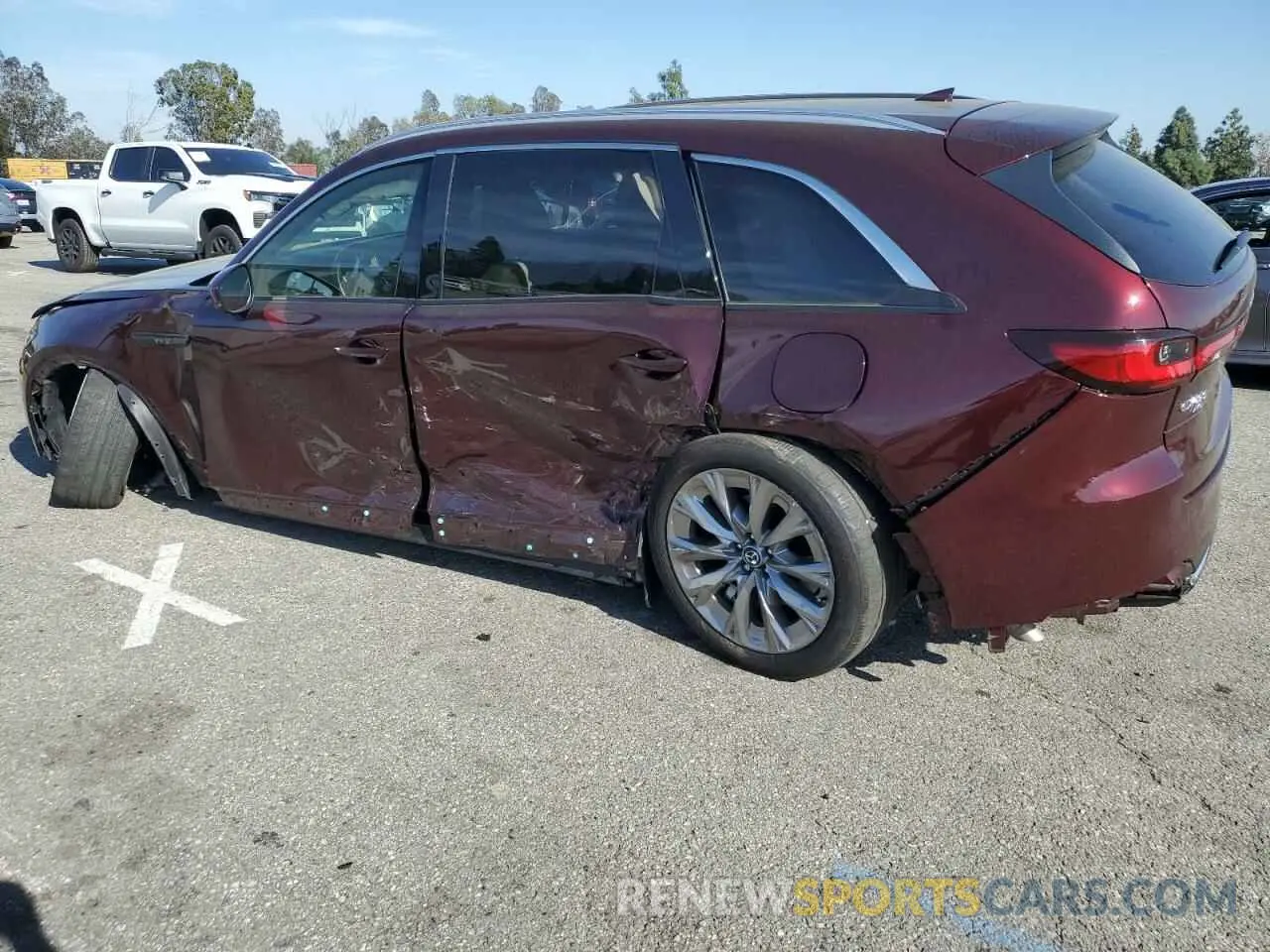 2 Photograph of a damaged car JM3KKDHD8R1113467 MAZDA CX-90 PREM 2024