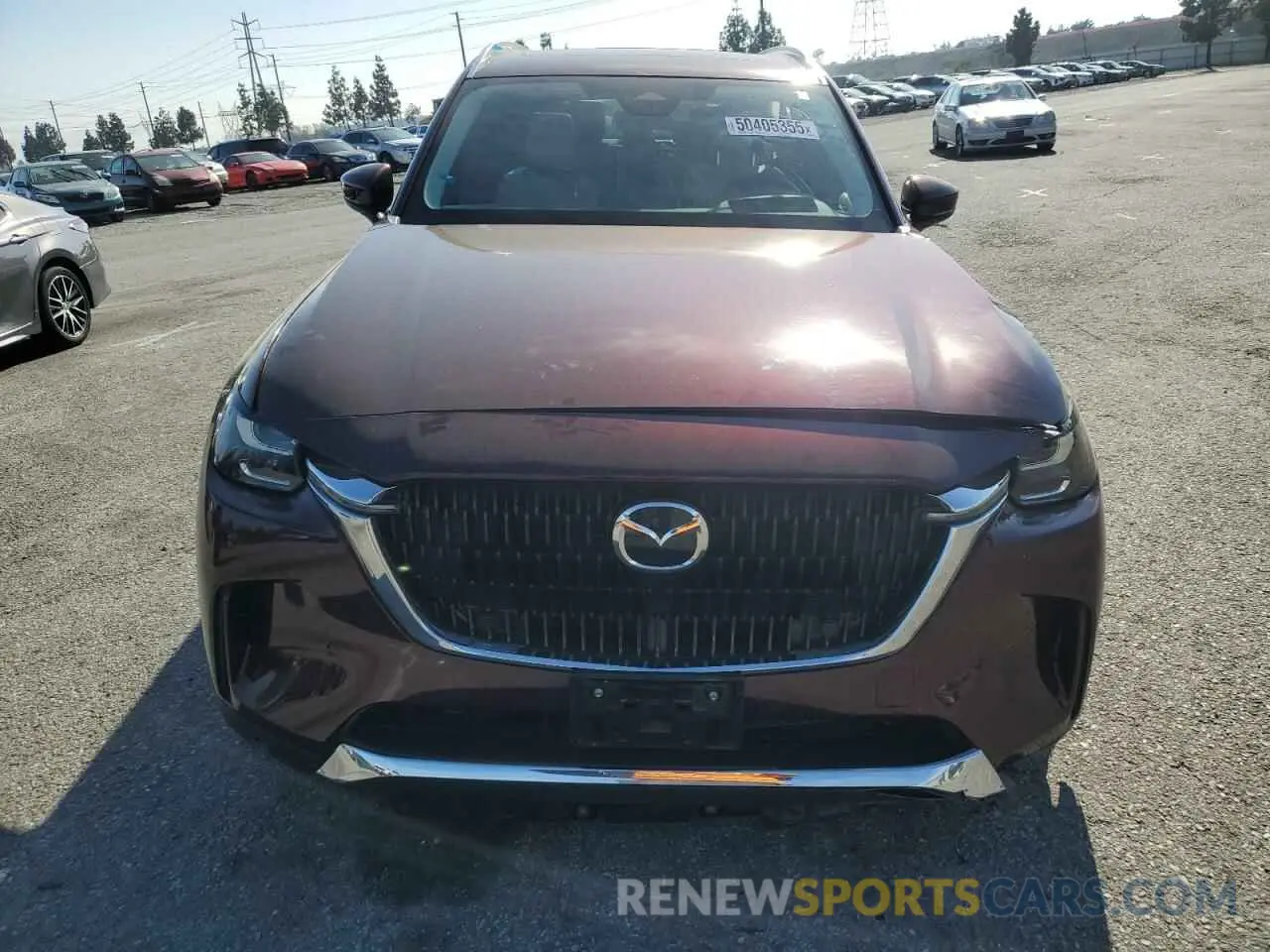 5 Photograph of a damaged car JM3KKDHD8R1113467 MAZDA CX-90 PREM 2024