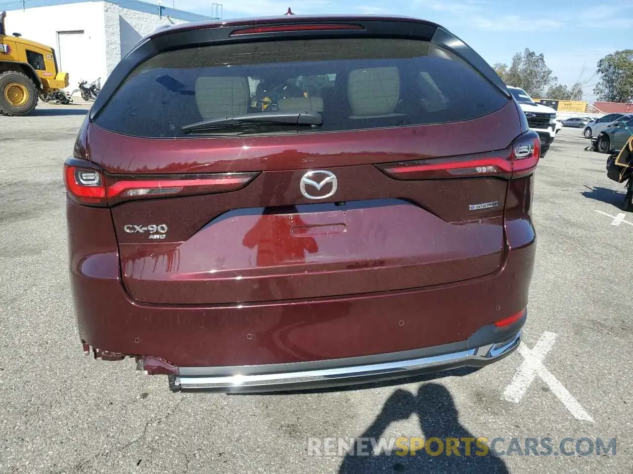 6 Photograph of a damaged car JM3KKDHD8R1113467 MAZDA CX-90 PREM 2024