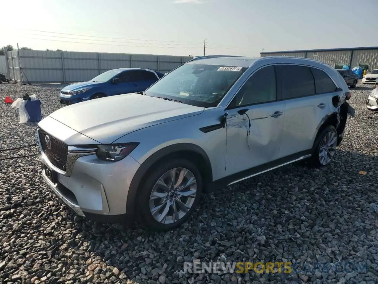 1 Photograph of a damaged car JM3KKDHDXR1165117 MAZDA CX-90 PREM 2024