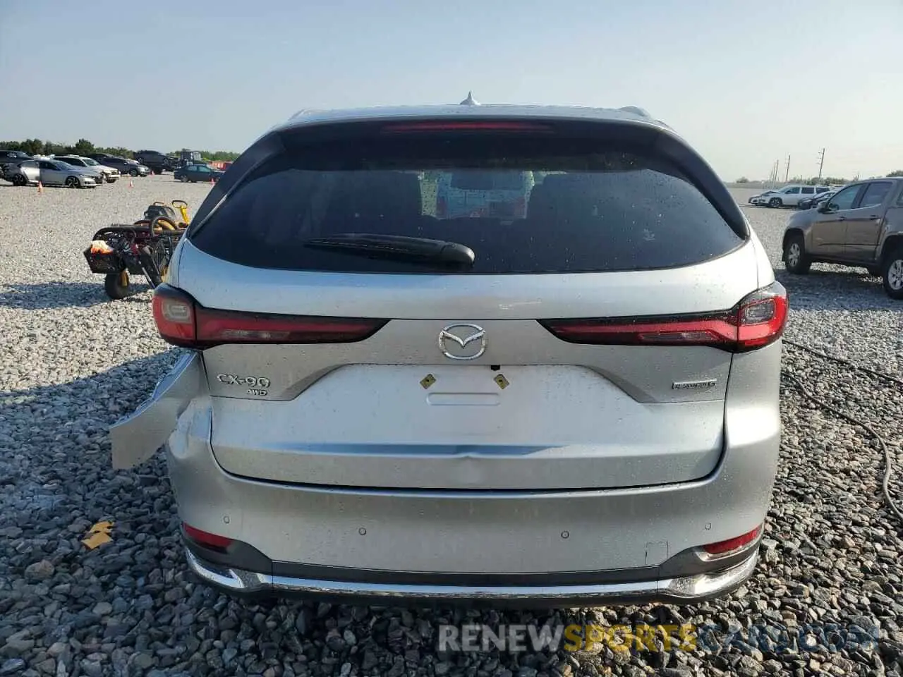 6 Photograph of a damaged car JM3KKDHDXR1165117 MAZDA CX-90 PREM 2024