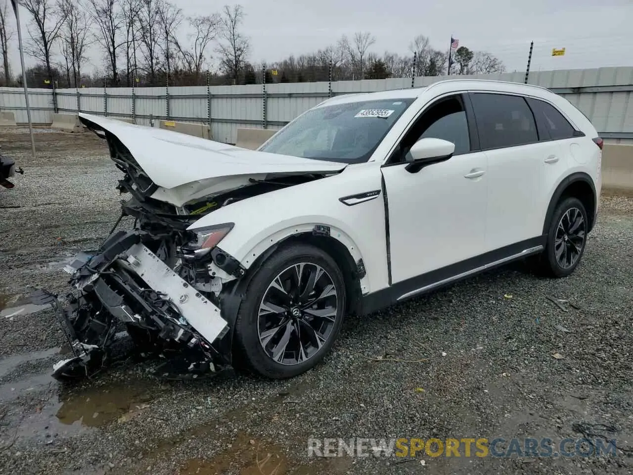 1 Photograph of a damaged car JM3KKEHA0R1141176 MAZDA CX-90 PREM 2024