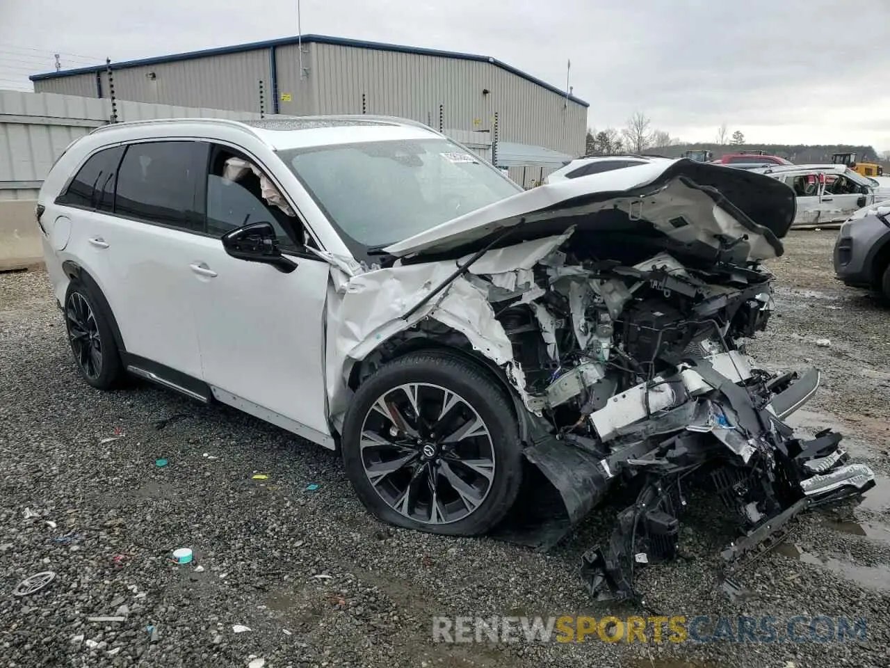 4 Photograph of a damaged car JM3KKEHA0R1141176 MAZDA CX-90 PREM 2024