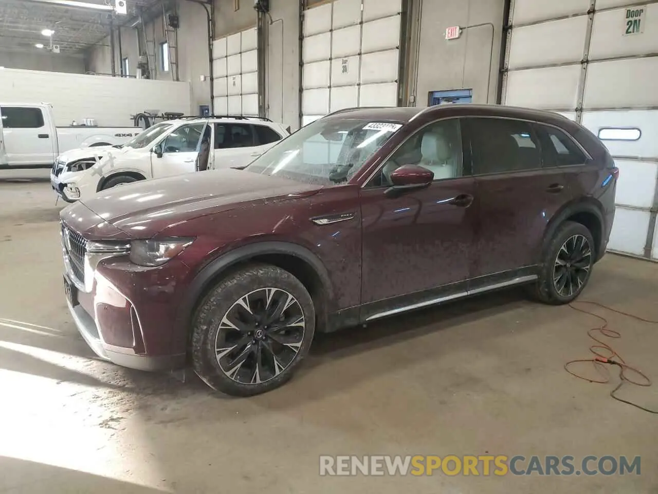 1 Photograph of a damaged car JM3KKEHA5R1114572 MAZDA CX-90 PREM 2024