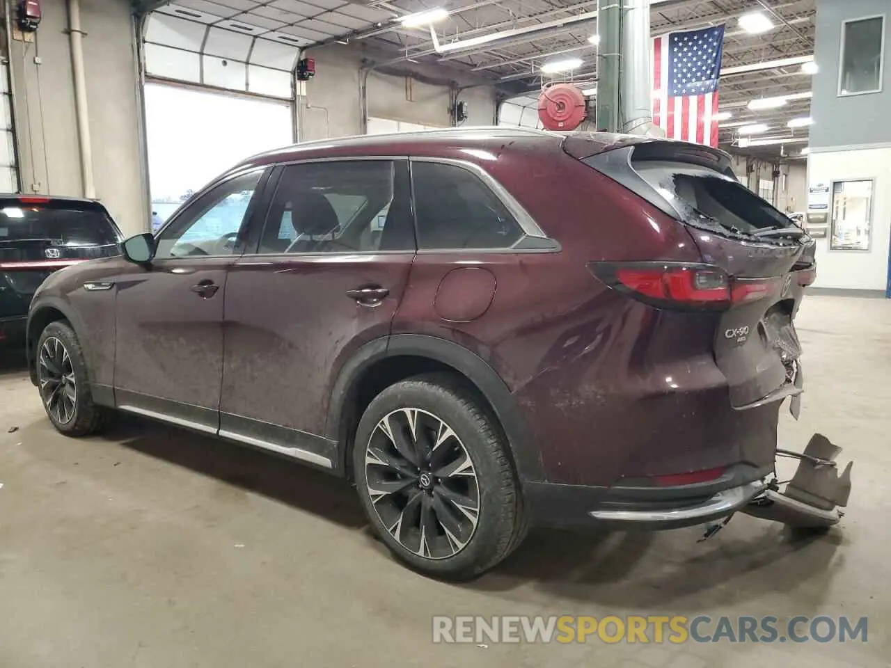 2 Photograph of a damaged car JM3KKEHA5R1114572 MAZDA CX-90 PREM 2024