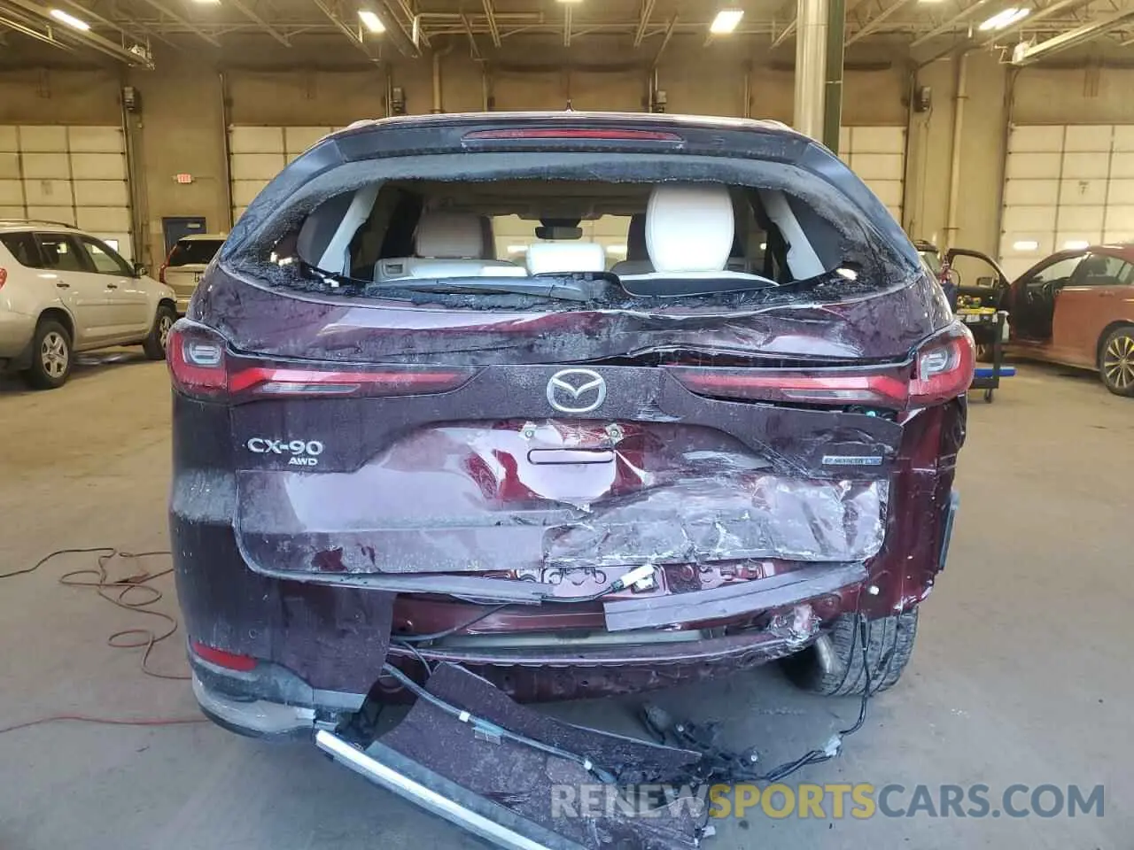 6 Photograph of a damaged car JM3KKEHA5R1114572 MAZDA CX-90 PREM 2024