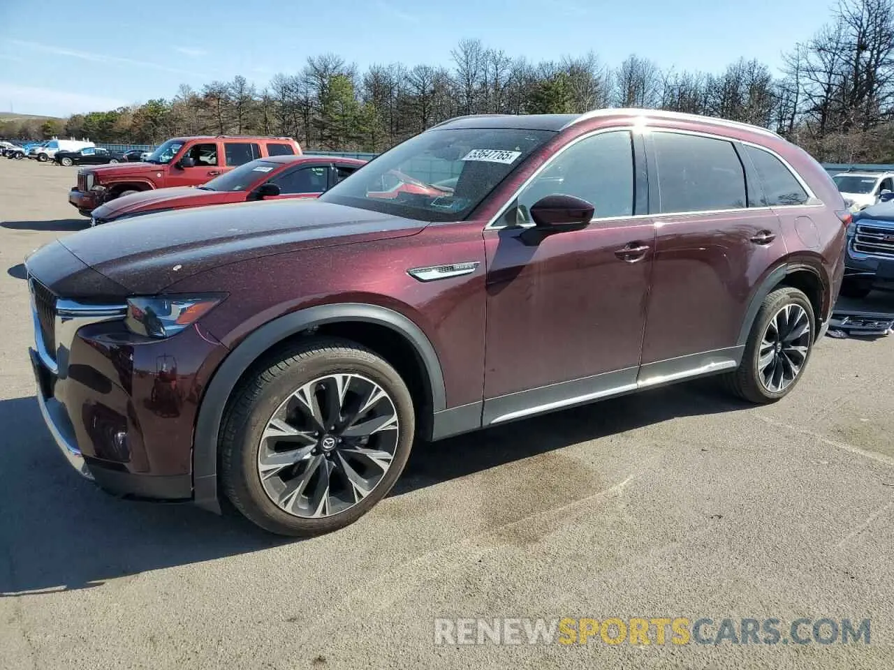 1 Photograph of a damaged car JM3KKEHA5R1131825 MAZDA CX-90 PREM 2024