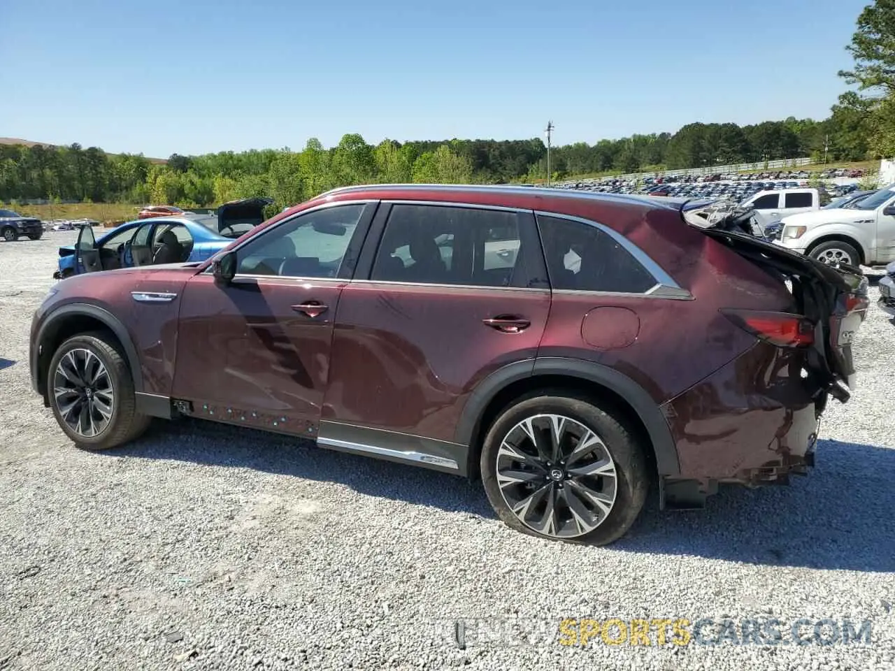 2 Photograph of a damaged car JM3KKEHA6R1132546 MAZDA CX-90 PREM 2024