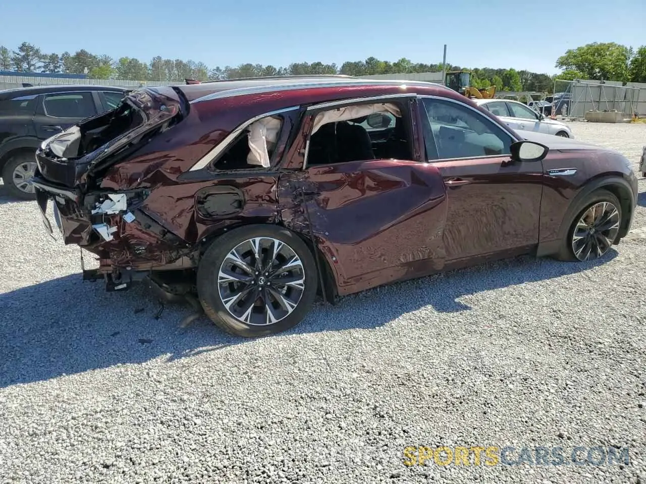 3 Photograph of a damaged car JM3KKEHA6R1132546 MAZDA CX-90 PREM 2024