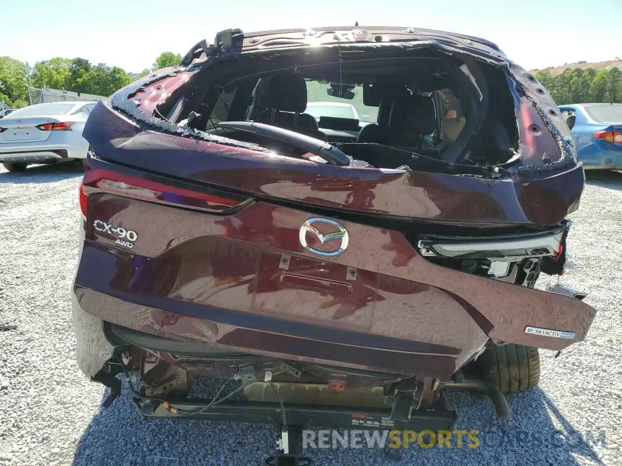 6 Photograph of a damaged car JM3KKEHA6R1132546 MAZDA CX-90 PREM 2024