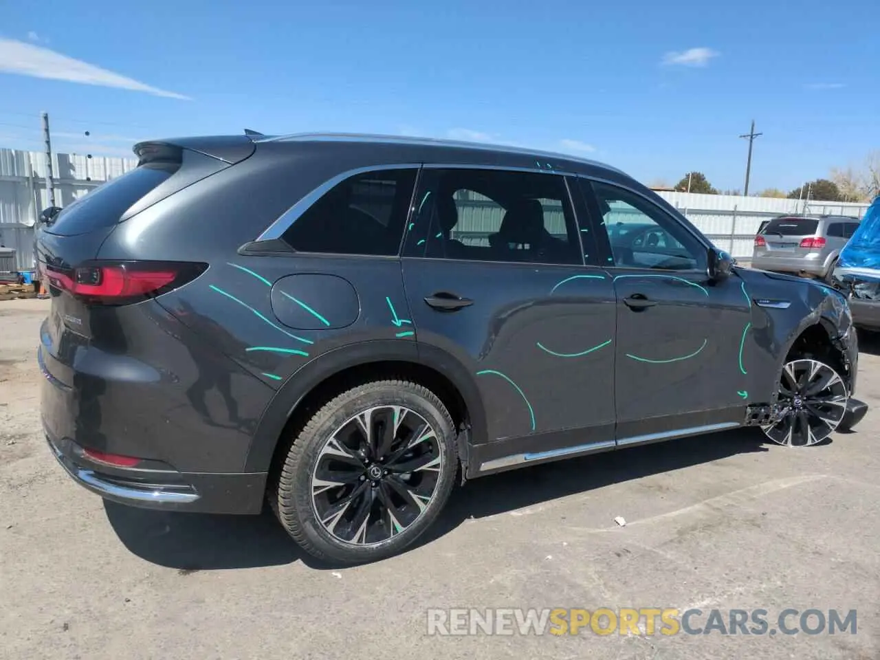 3 Photograph of a damaged car JM3KKEHA6R1151288 MAZDA CX-90 PREM 2024