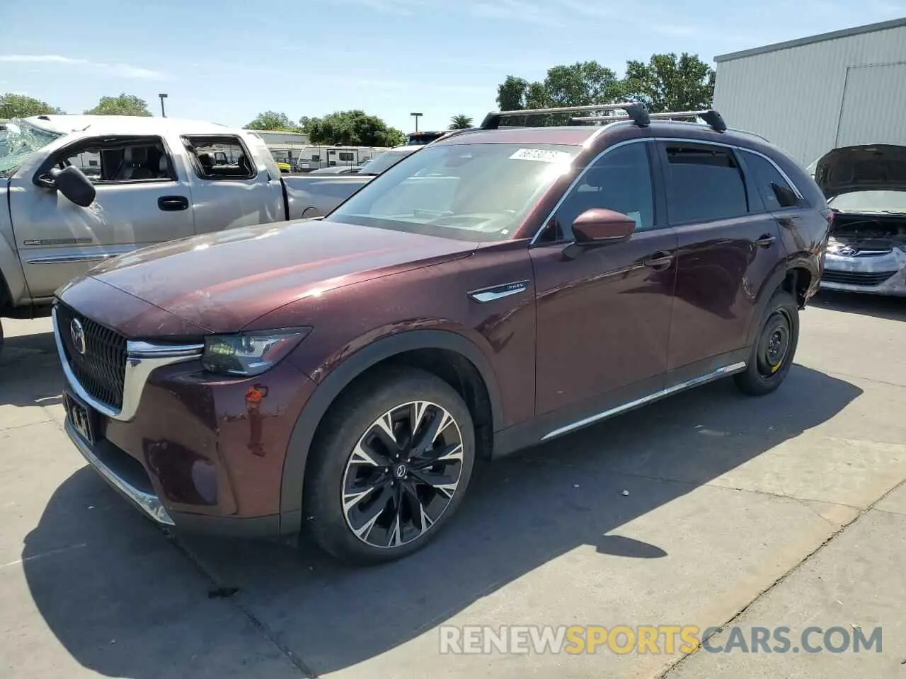 1 Photograph of a damaged car JM3KKEHA8R1136050 MAZDA CX-90 PREM 2024