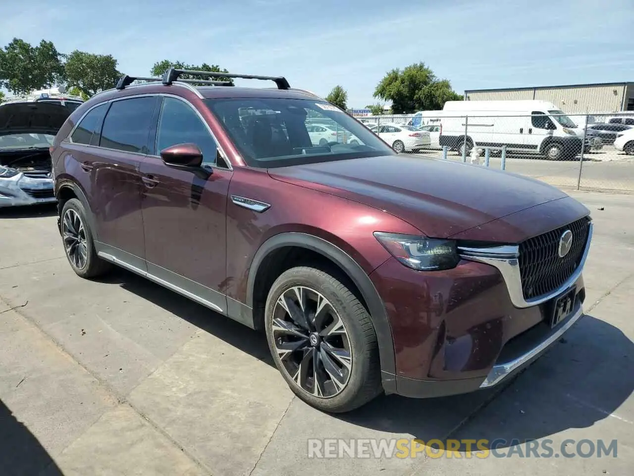 4 Photograph of a damaged car JM3KKEHA8R1136050 MAZDA CX-90 PREM 2024