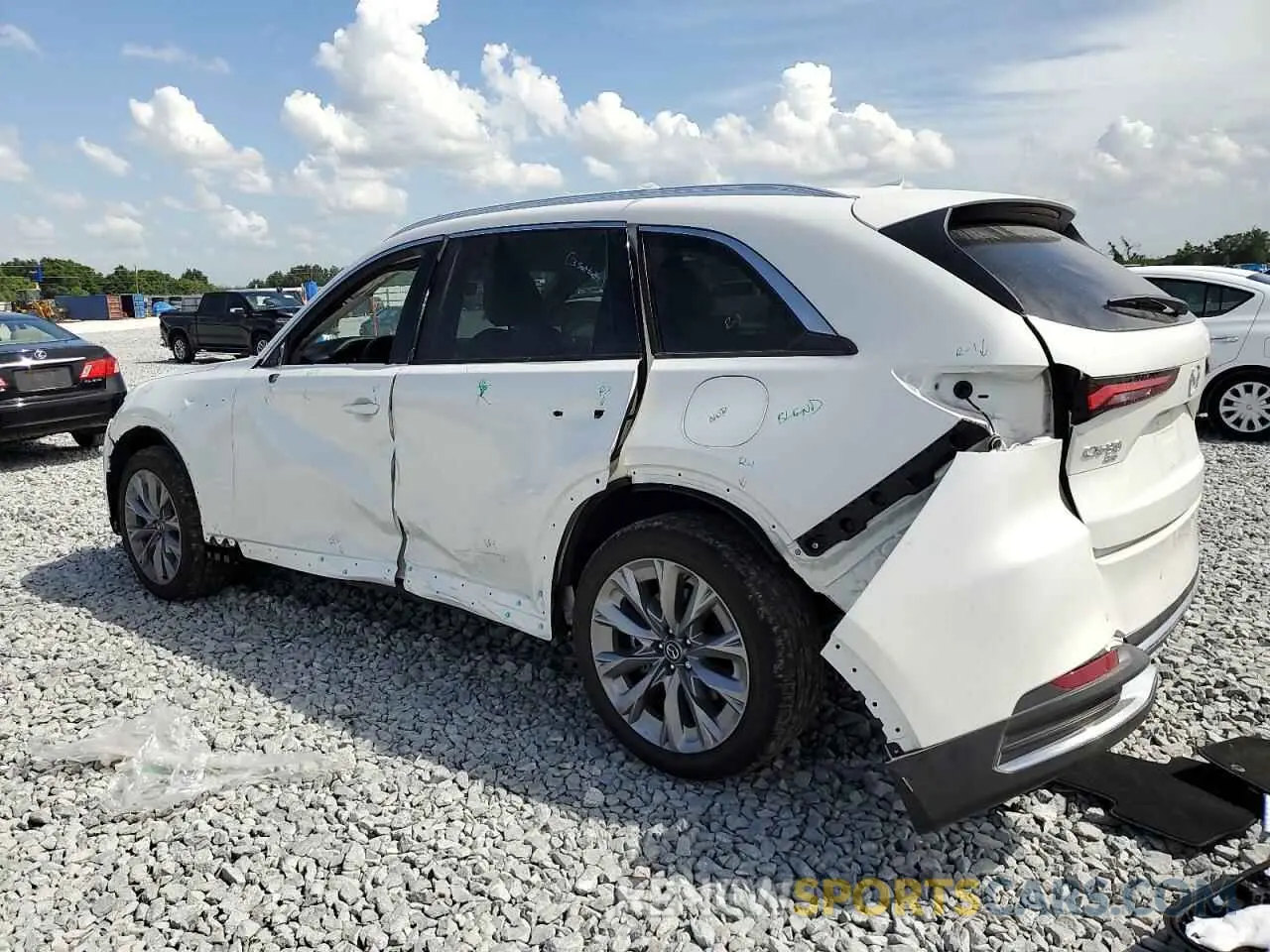 2 Photograph of a damaged car JM3KKEHD2R1173296 MAZDA CX-90 PREM 2024