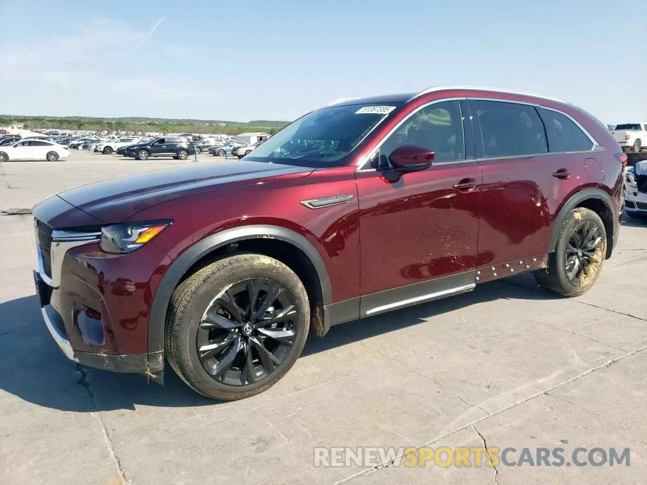 1 Photograph of a damaged car JM3KKEHD4R1184302 MAZDA CX-90 PREM 2024