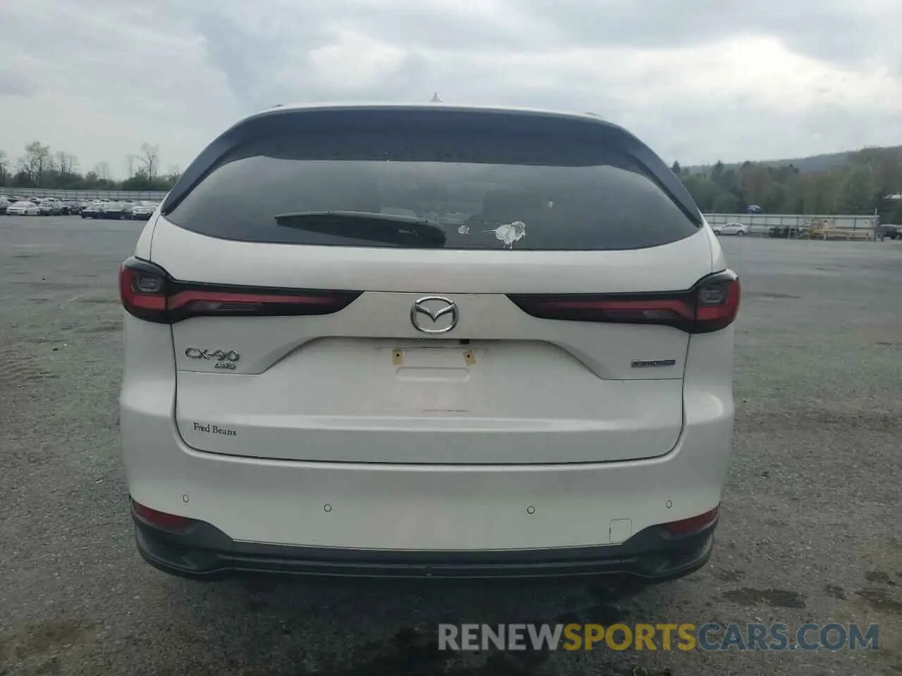 6 Photograph of a damaged car JM3KKCHA9S1213535 MAZDA CX-90 PREM 2025