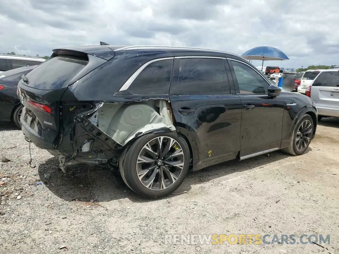 3 Photograph of a damaged car JM3KKEHCXS1194426 MAZDA CX-90 PREM 2025