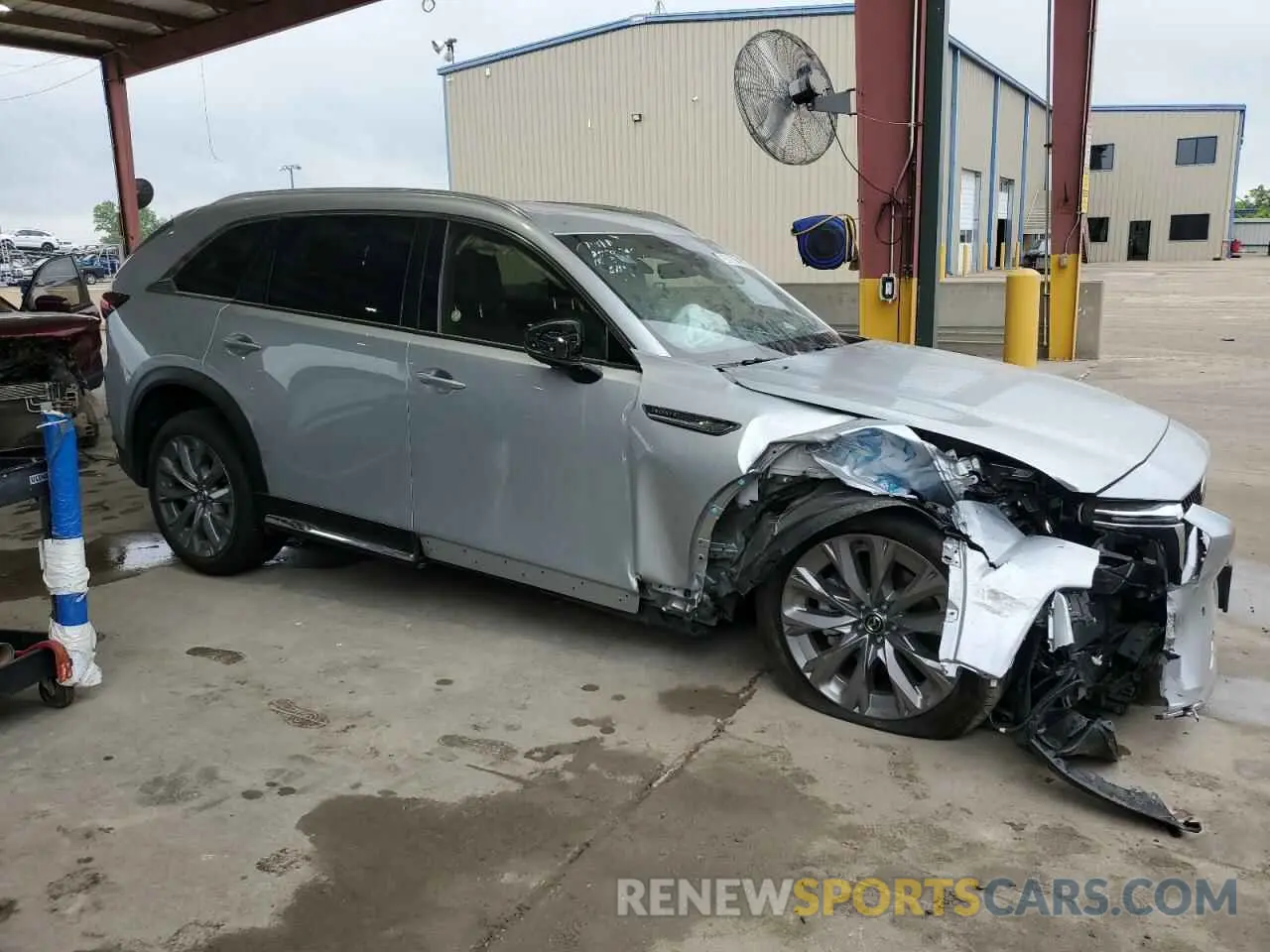 4 Photograph of a damaged car JM3KKEHD4S1218468 MAZDA CX-90 PREM 2025
