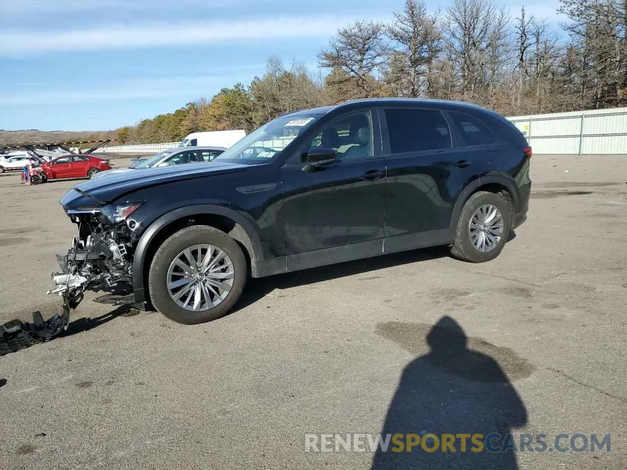 1 Photograph of a damaged car JM3KKAHD1R1142727 MAZDA CX-90 SELE 2024