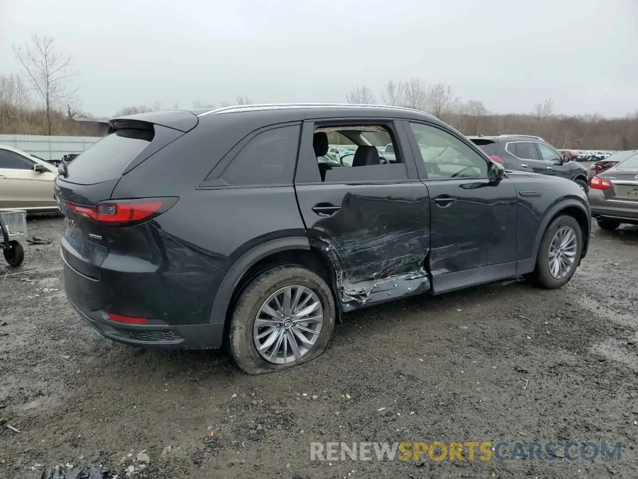 3 Photograph of a damaged car JM3KKAHD5R1171826 MAZDA CX-90 SELE 2024