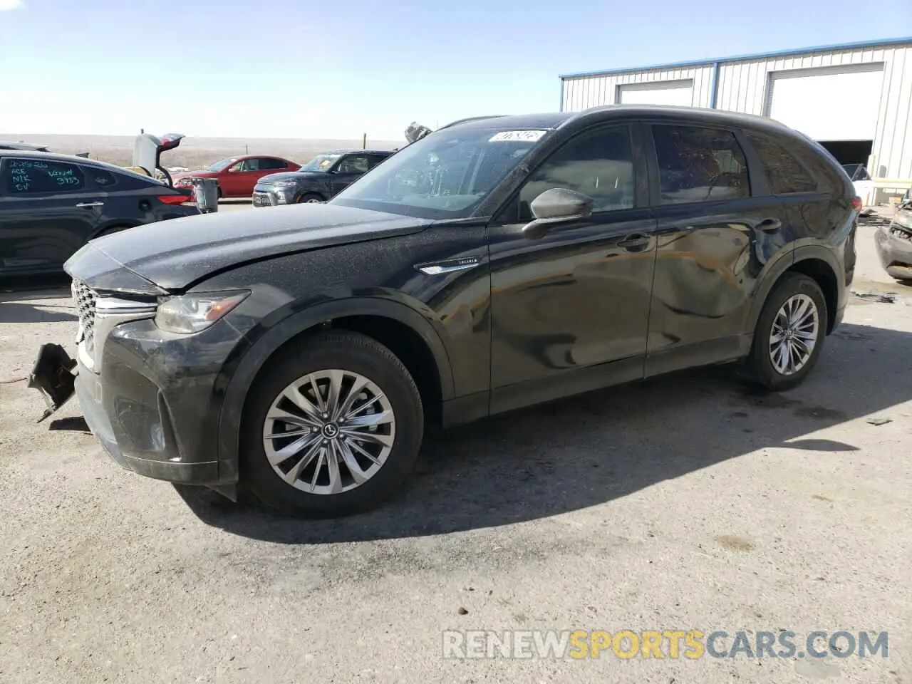 1 Photograph of a damaged car JM3KKAHD9S1194824 MAZDA CX-90 SELE 2025
