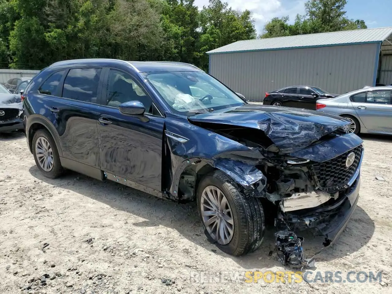 4 Photograph of a damaged car JM3KKAHDXS1210948 MAZDA CX-90 SELE 2025