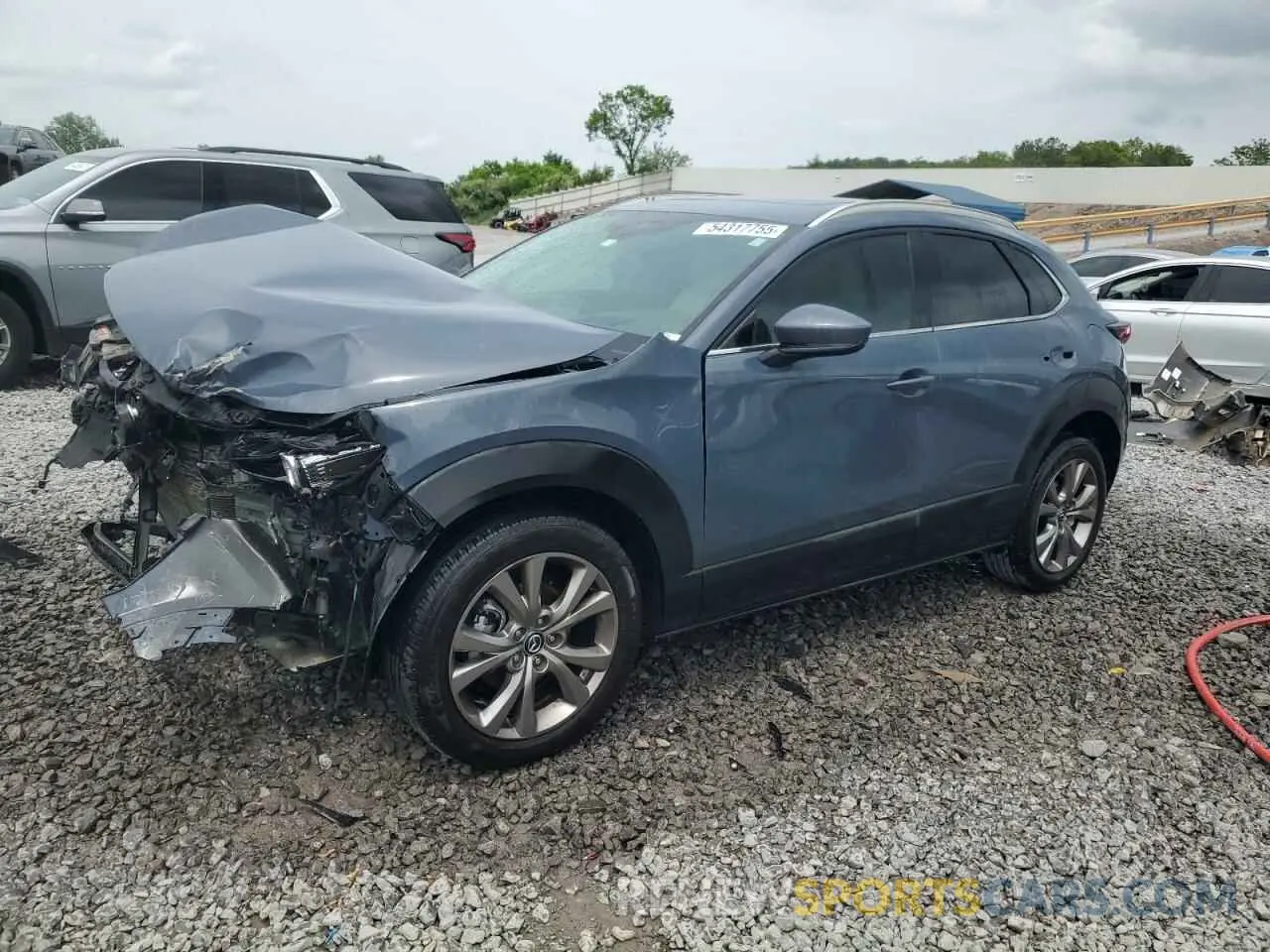 1 Photograph of a damaged car 3MVDMAEMXLM111629 MAZDA CX30 2020