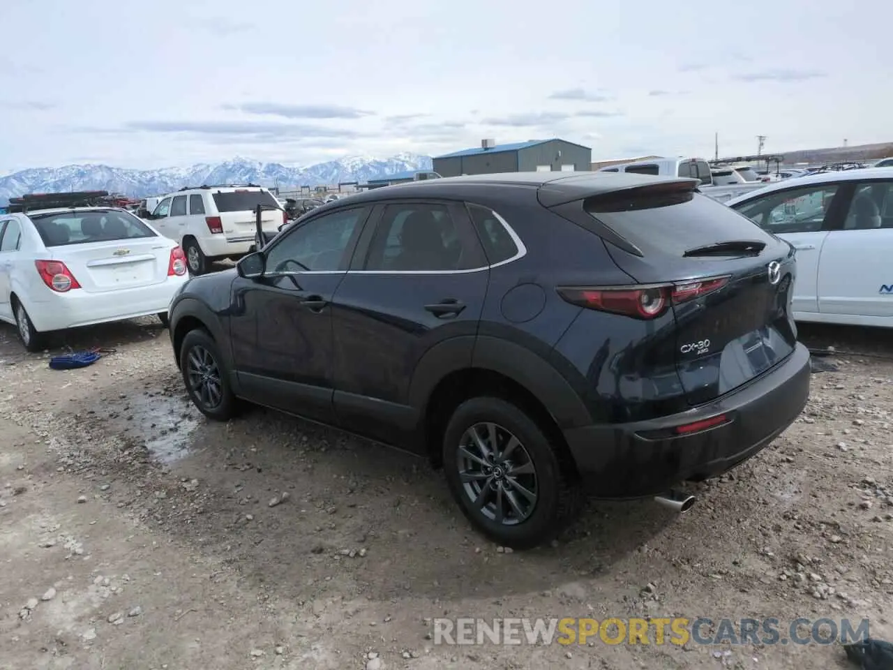 2 Photograph of a damaged car 3MVDMBBL3LM128600 MAZDA CX30 2020
