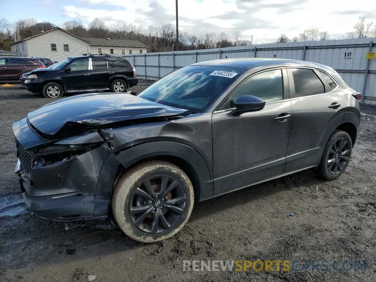 1 Photograph of a damaged car 3MVDMBCL1LM129064 MAZDA CX30 2020