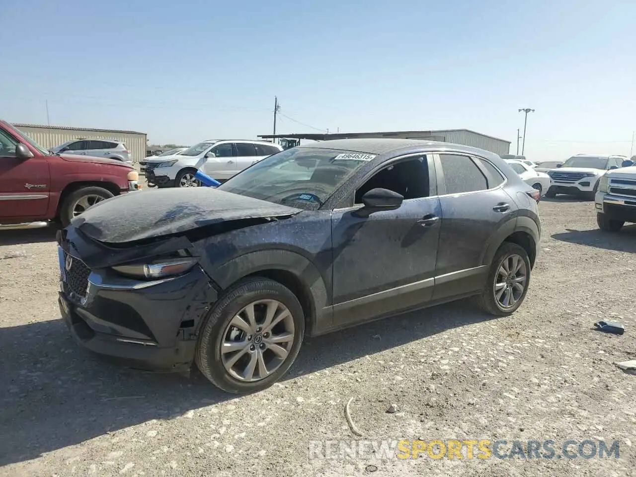 1 Photograph of a damaged car 3MVDMBCL7LM121406 MAZDA CX30 2020