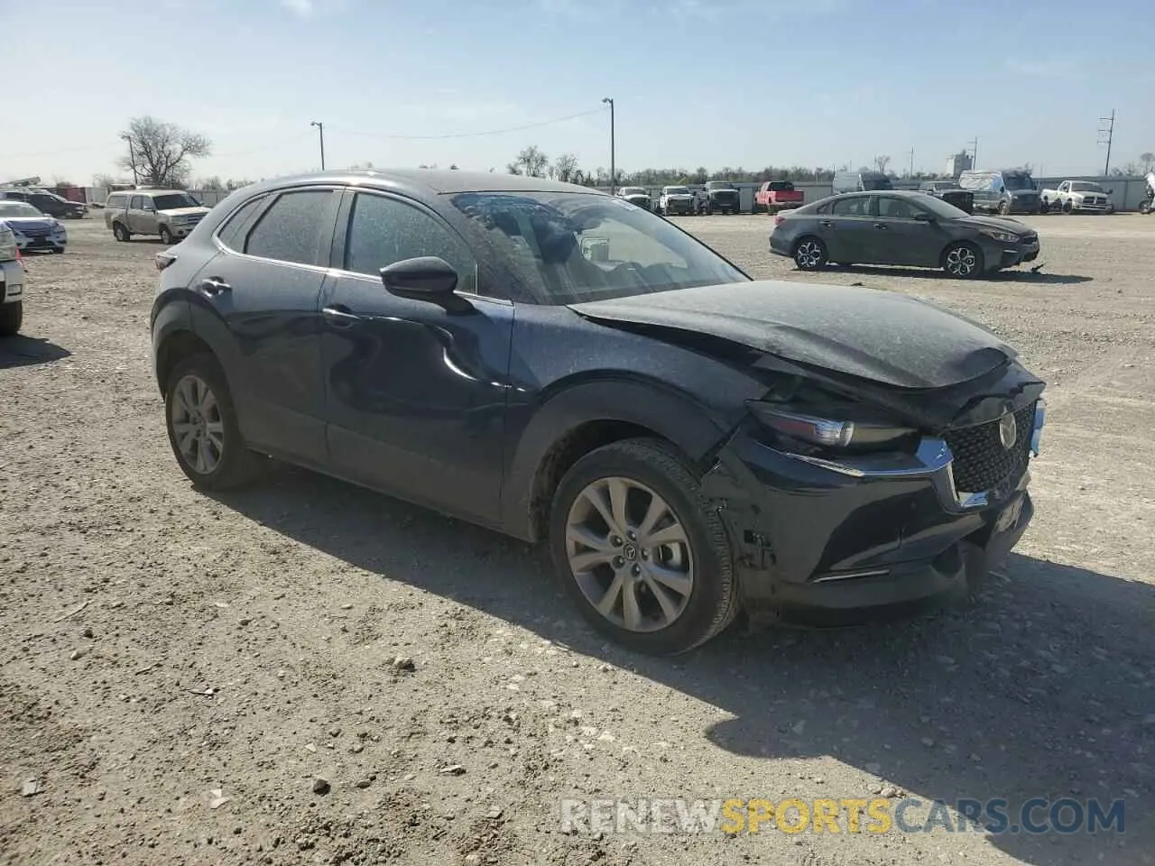 4 Photograph of a damaged car 3MVDMBCL7LM121406 MAZDA CX30 2020