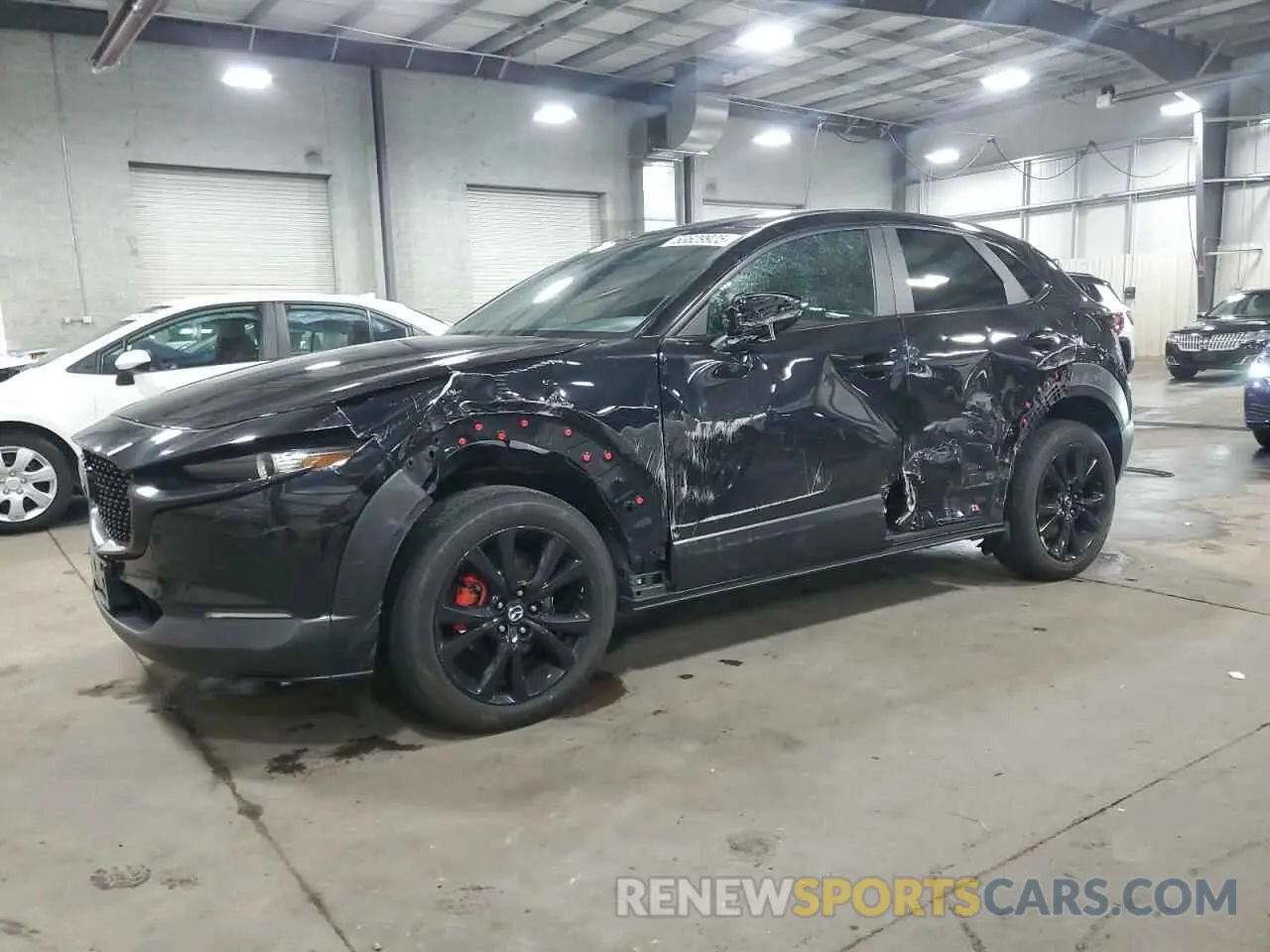 1 Photograph of a damaged car 3MVDMBDL0LM131466 MAZDA CX30 2020