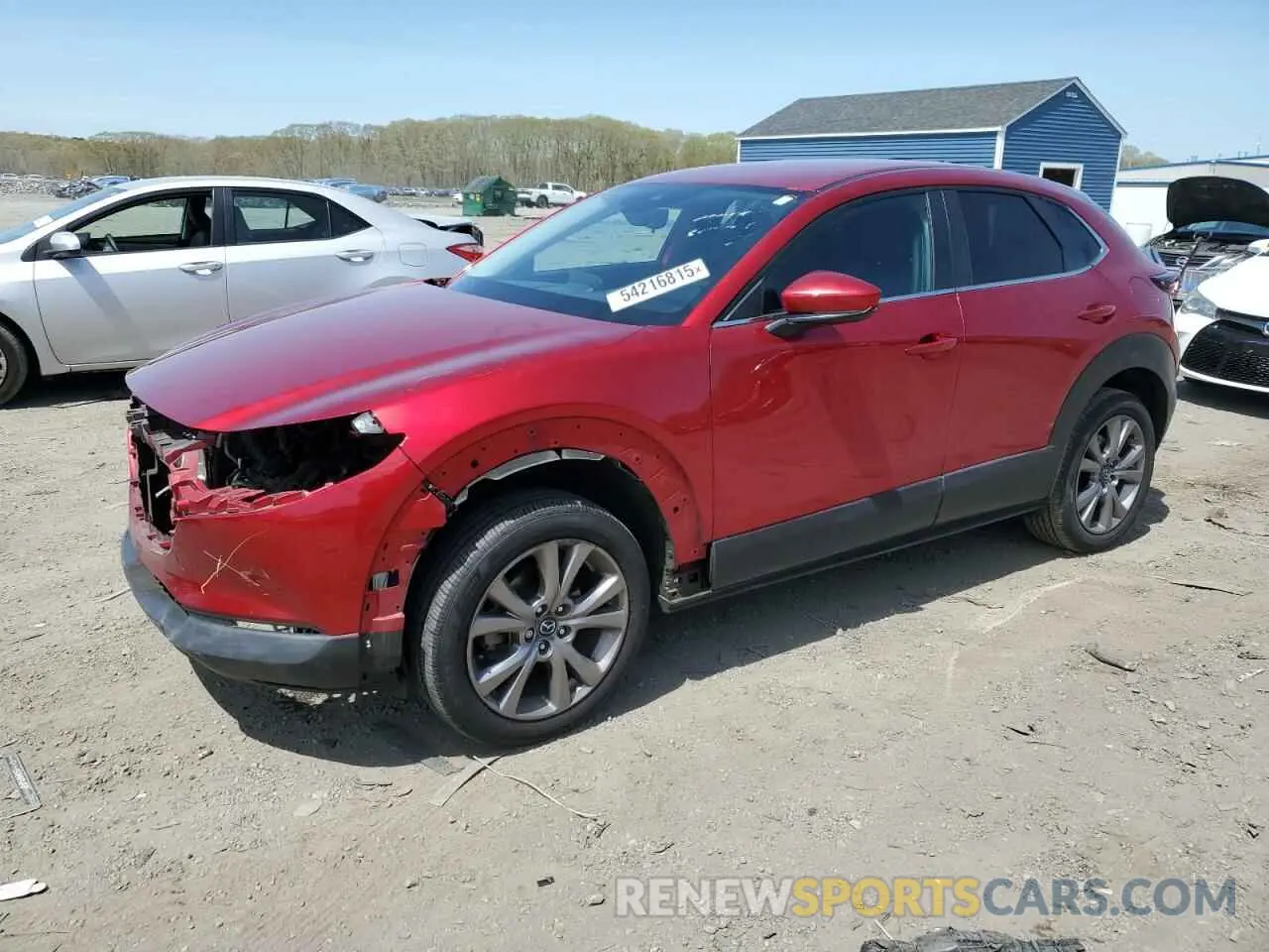 1 Photograph of a damaged car 3MVDMBDL5LM132094 MAZDA CX30 2020