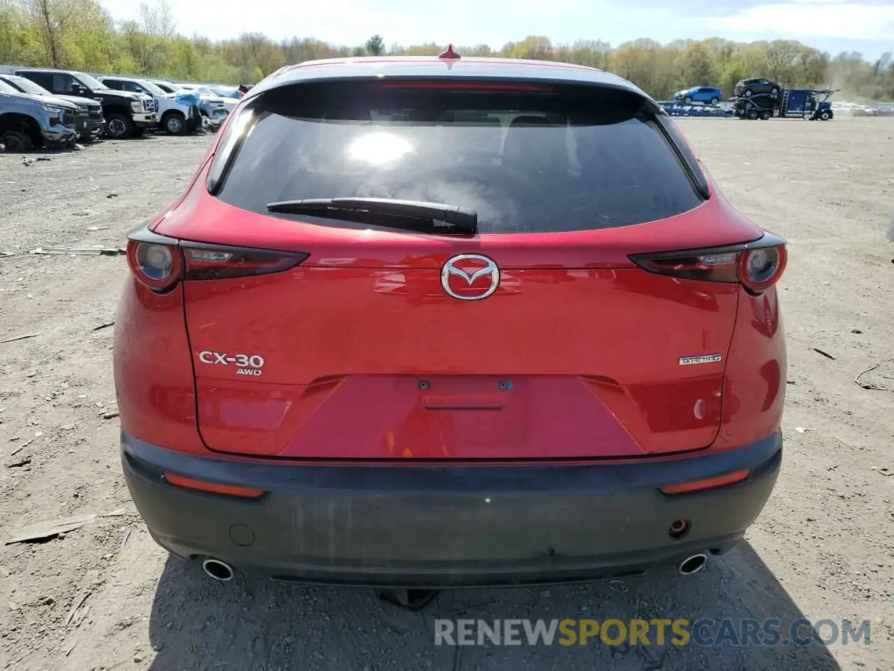 6 Photograph of a damaged car 3MVDMBDL5LM132094 MAZDA CX30 2020