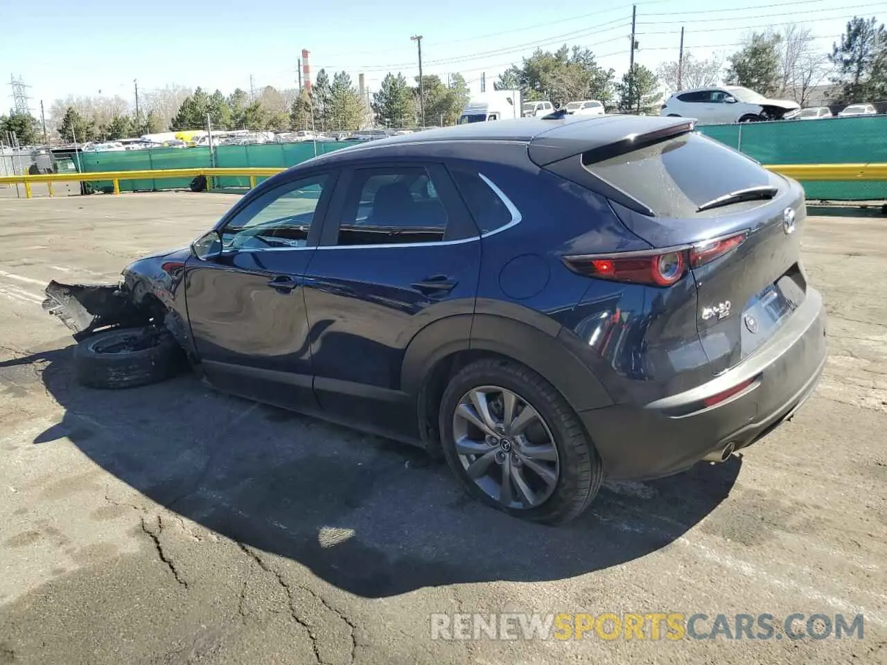 2 Photograph of a damaged car 3MVDMBDL6LM114798 MAZDA CX30 2020