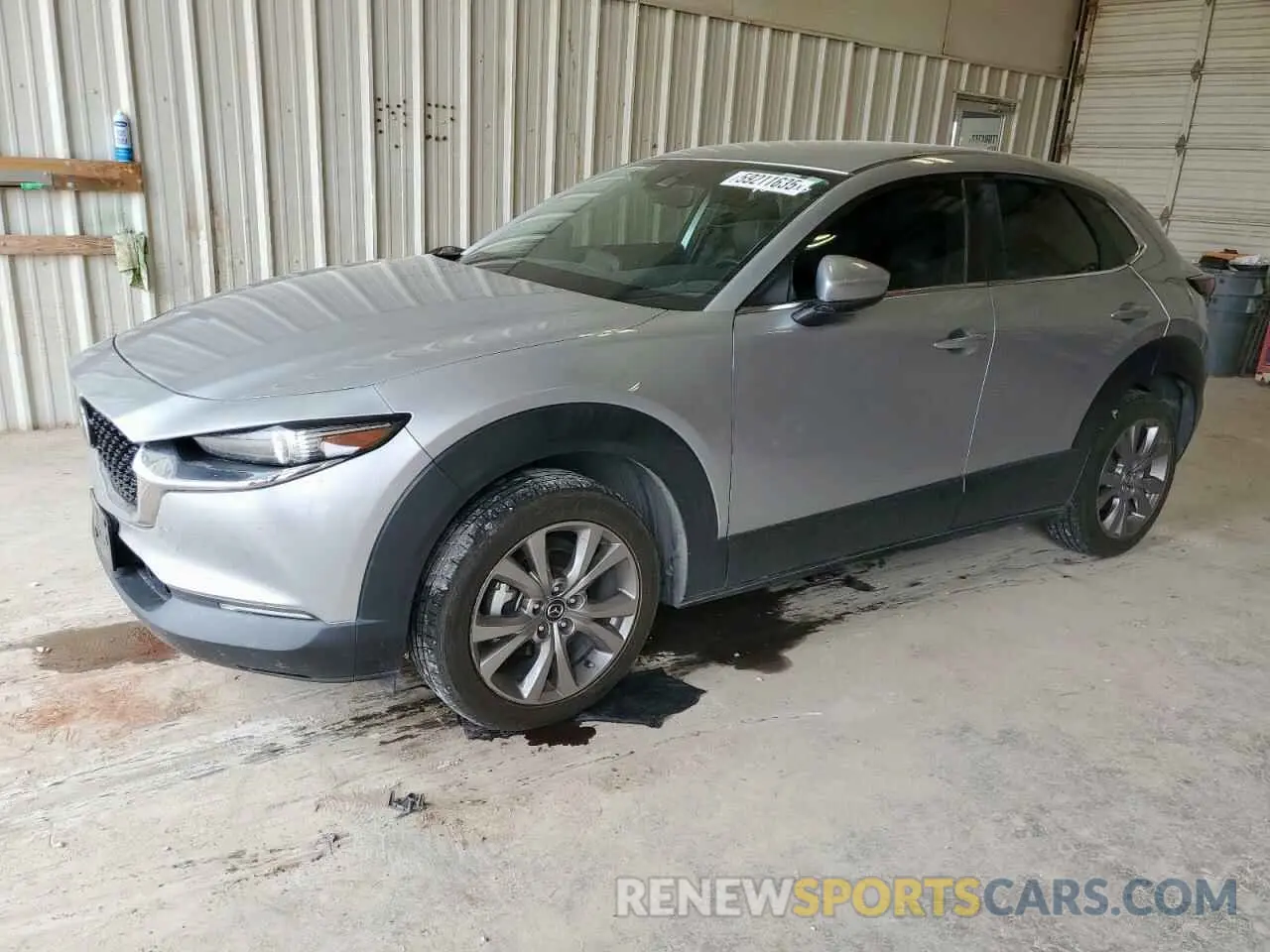 1 Photograph of a damaged car 3MVDMBDL6LM132055 MAZDA CX30 2020