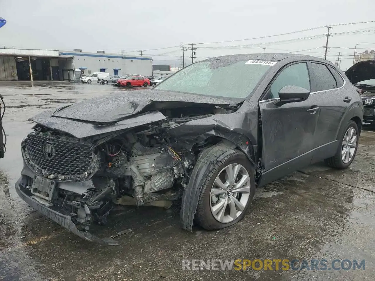 1 Photograph of a damaged car 3MVDMABL2MM269749 MAZDA CX30 2021