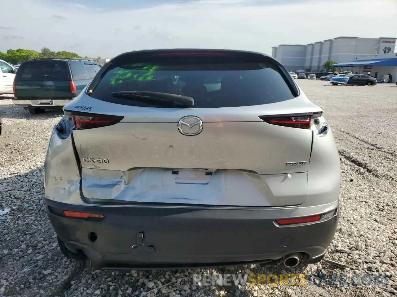 6 Photograph of a damaged car 3MVDMABL3MM272076 MAZDA CX30 2021