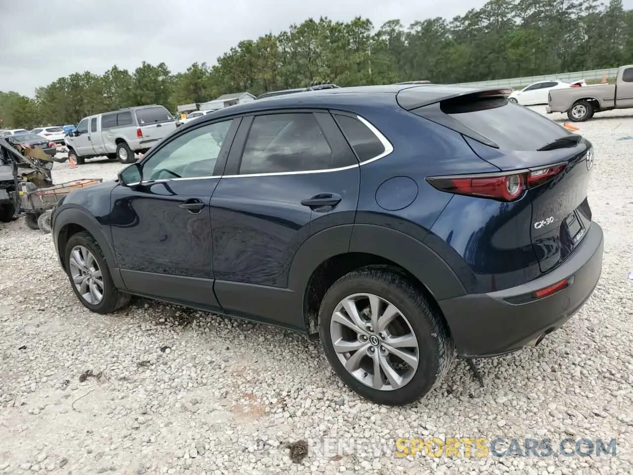 2 Photograph of a damaged car 3MVDMABL7MM307458 MAZDA CX30 2021