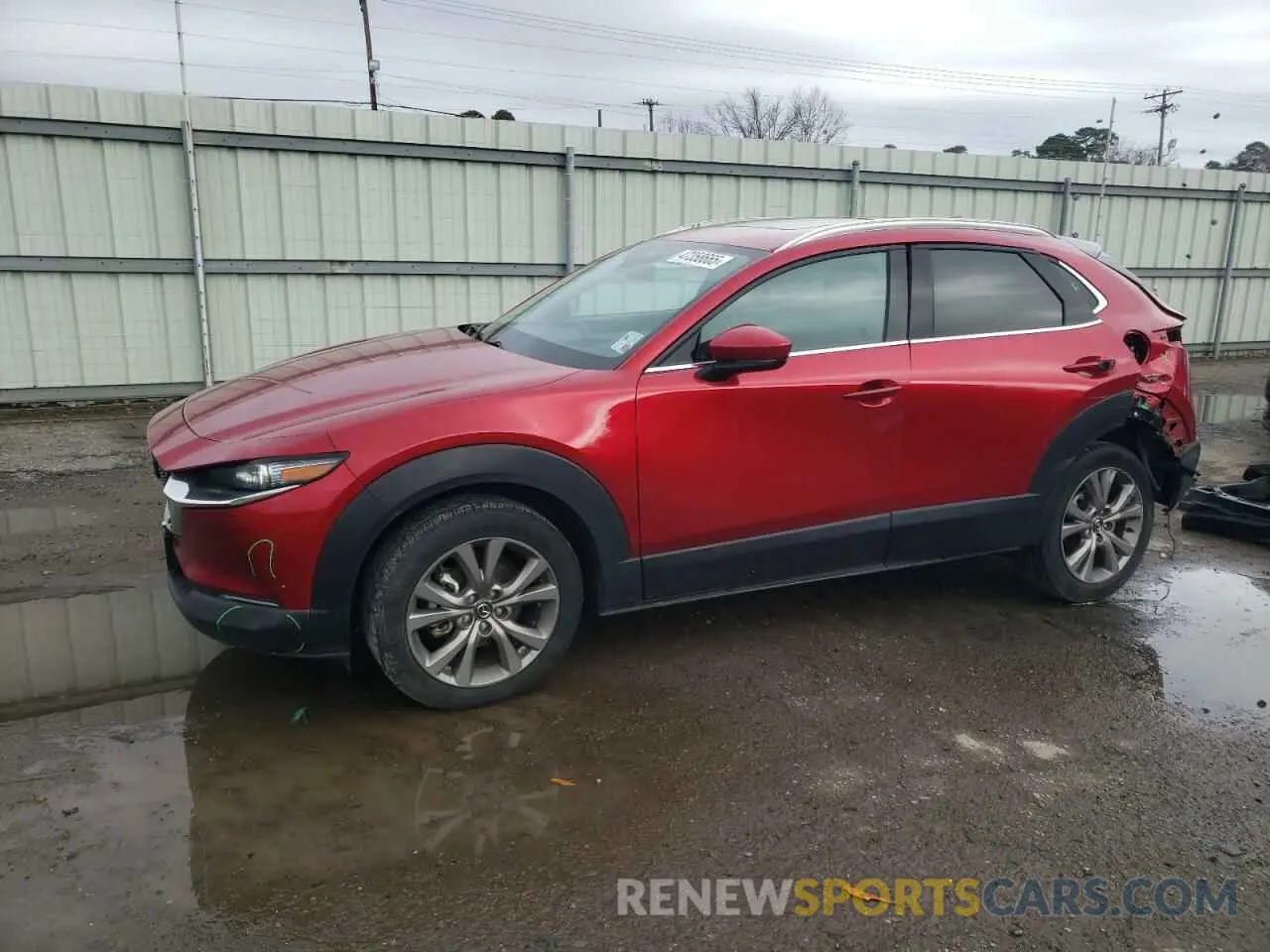 1 Photograph of a damaged car 3MVDMADL6MM200494 MAZDA CX30 2021