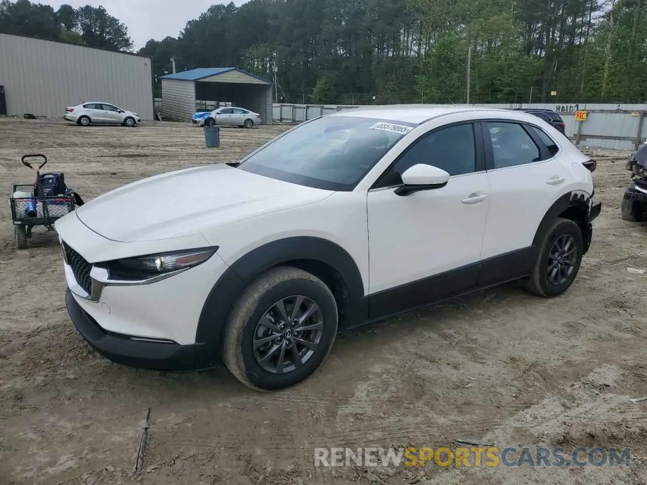 1 Photograph of a damaged car 3MVDMBAL4MM219507 MAZDA CX30 2021