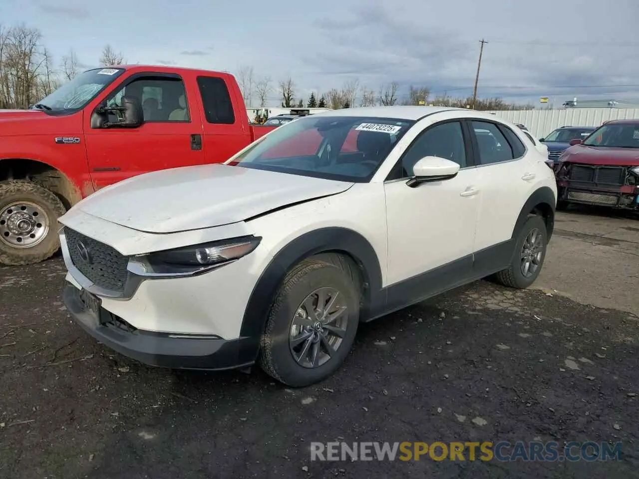 1 Photograph of a damaged car 3MVDMBAL6MM226961 MAZDA CX30 2021