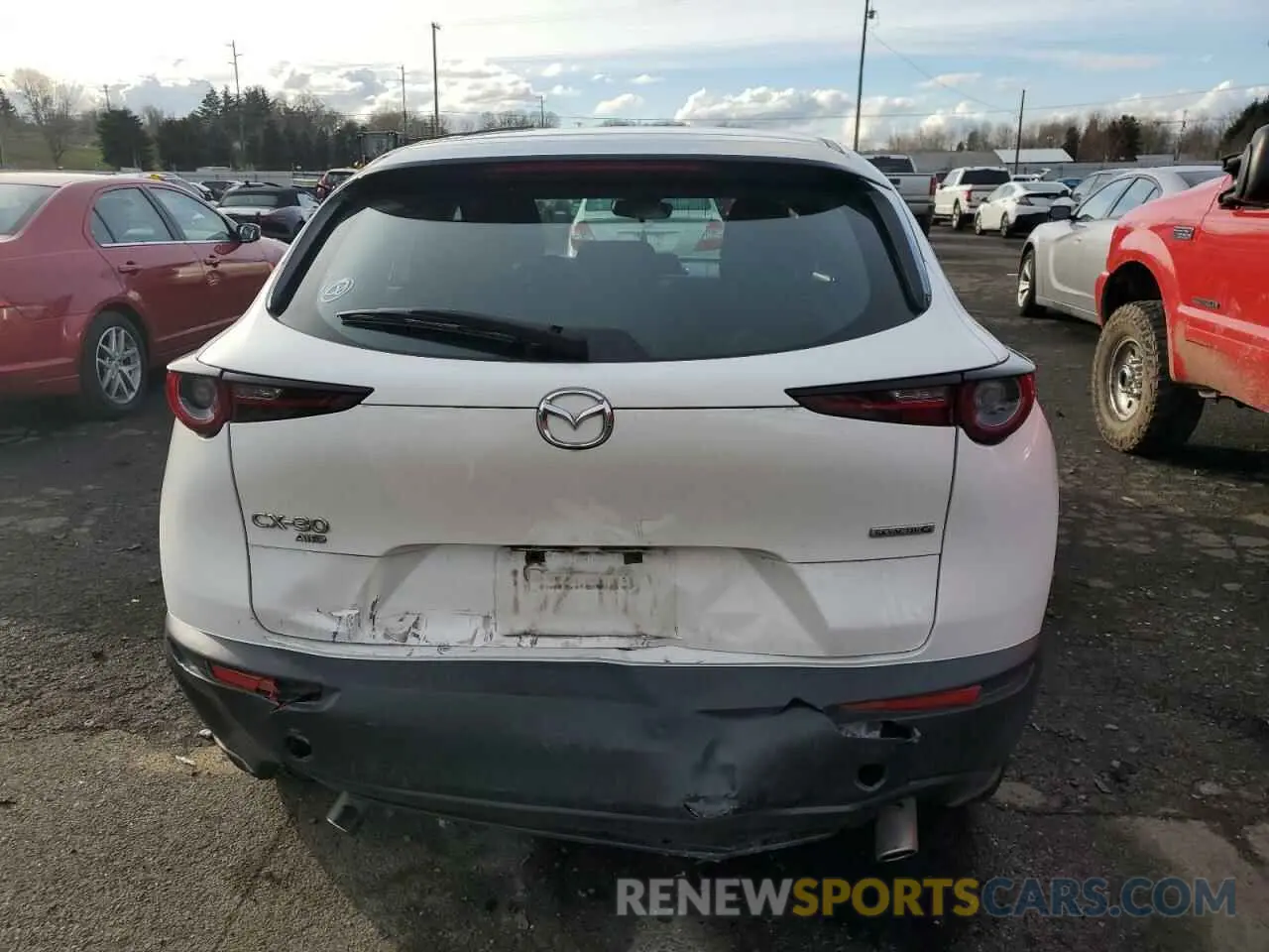 6 Photograph of a damaged car 3MVDMBAL6MM226961 MAZDA CX30 2021