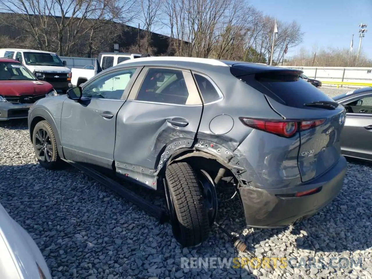 2 Photograph of a damaged car 3MVDMBAY9MM312888 MAZDA CX30 2021