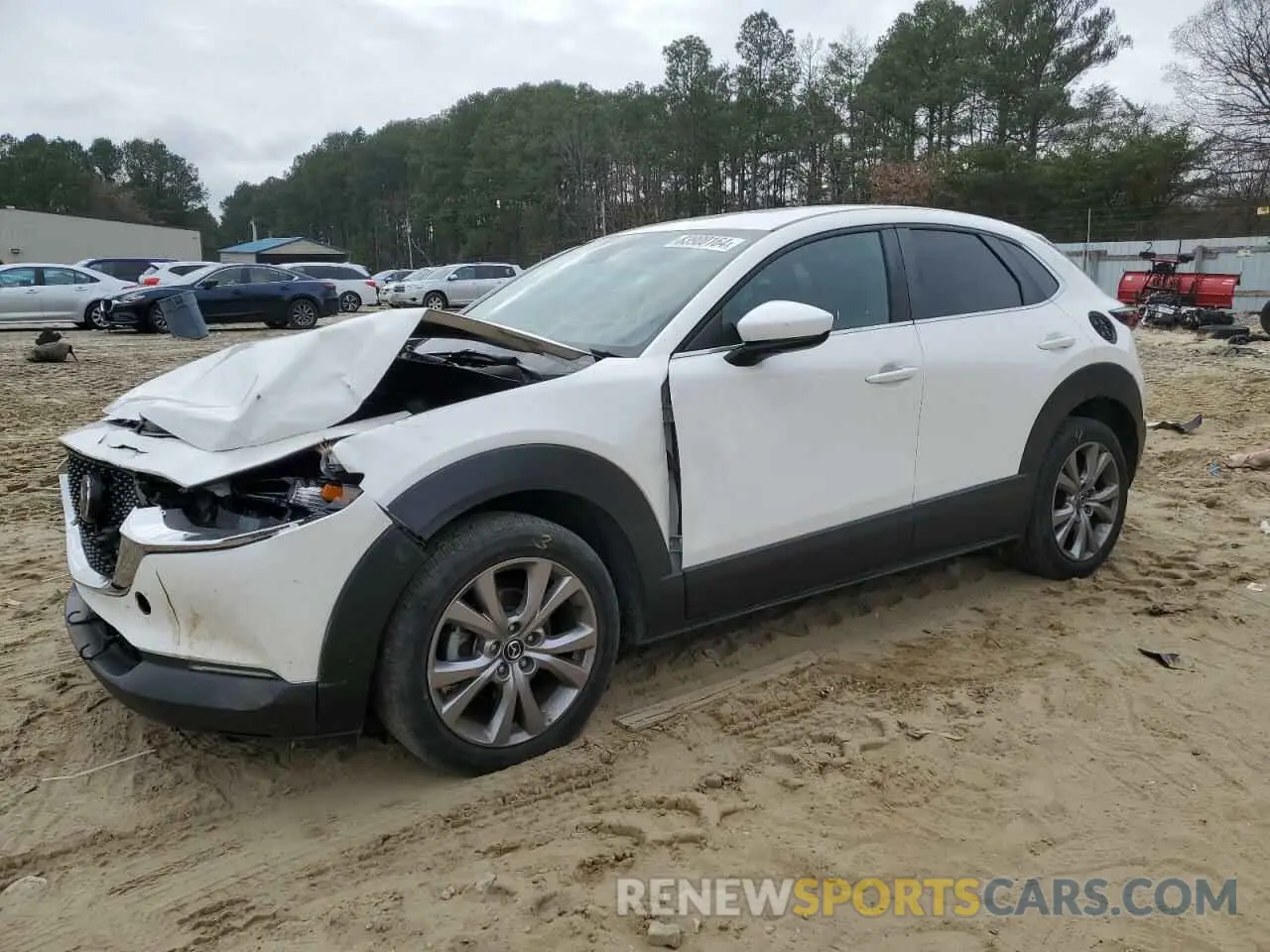 1 Photograph of a damaged car 3MVDMBBL1MM213629 MAZDA CX30 2021