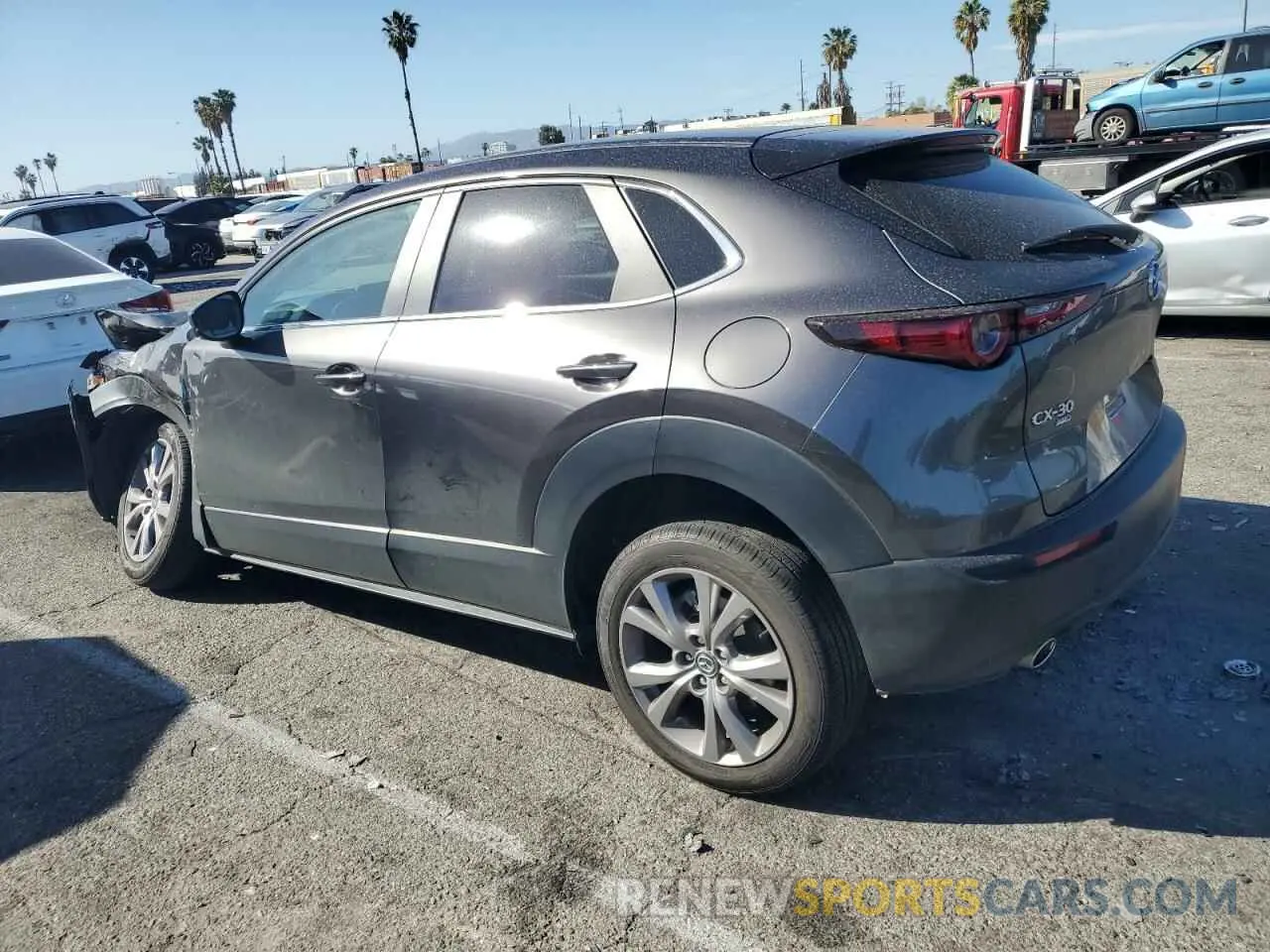 2 Photograph of a damaged car 3MVDMBBL1MM313391 MAZDA CX30 2021