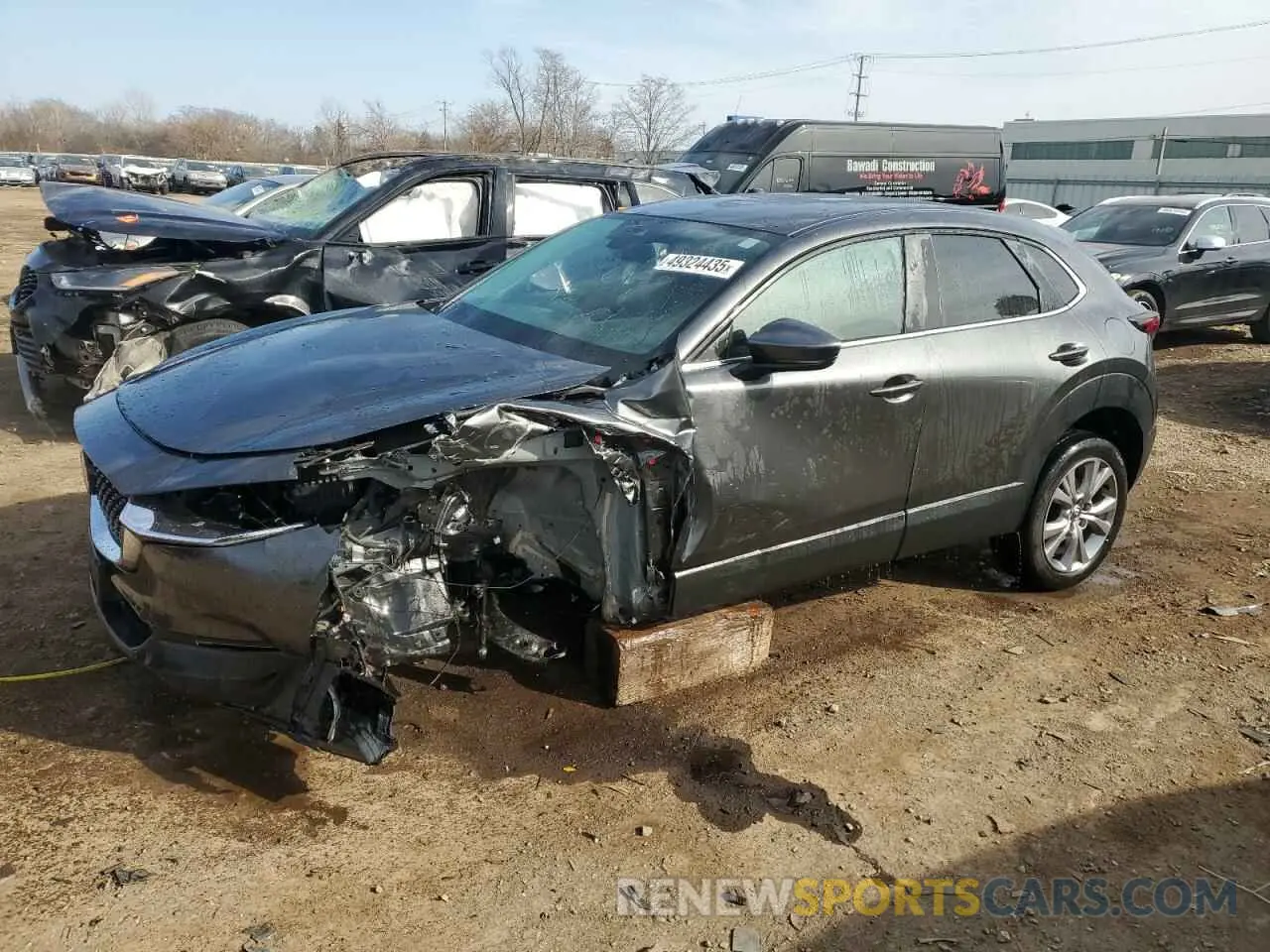1 Photograph of a damaged car 3MVDMBBL2MM316798 MAZDA CX30 2021