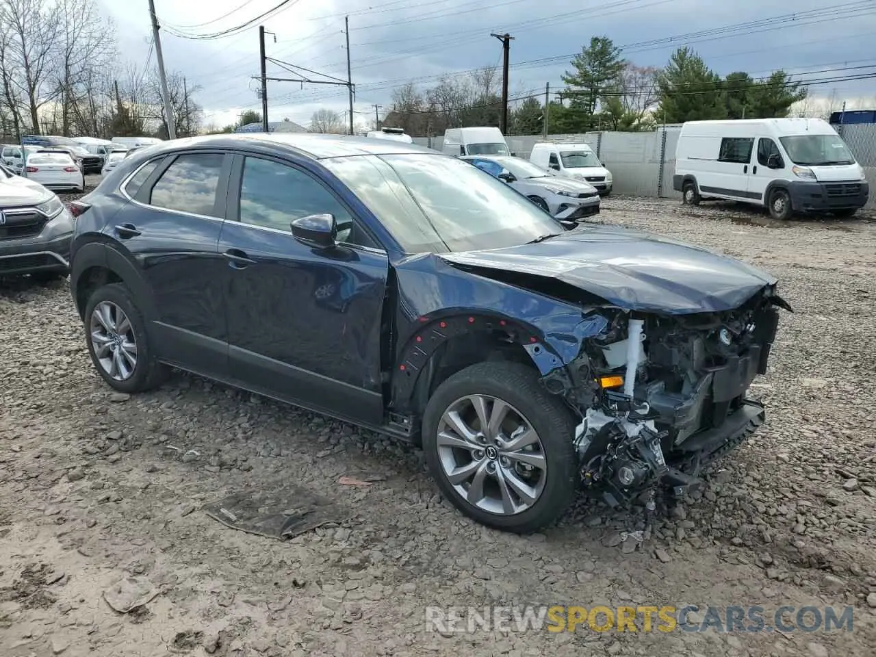 4 Photograph of a damaged car 3MVDMBBL3MM246938 MAZDA CX30 2021