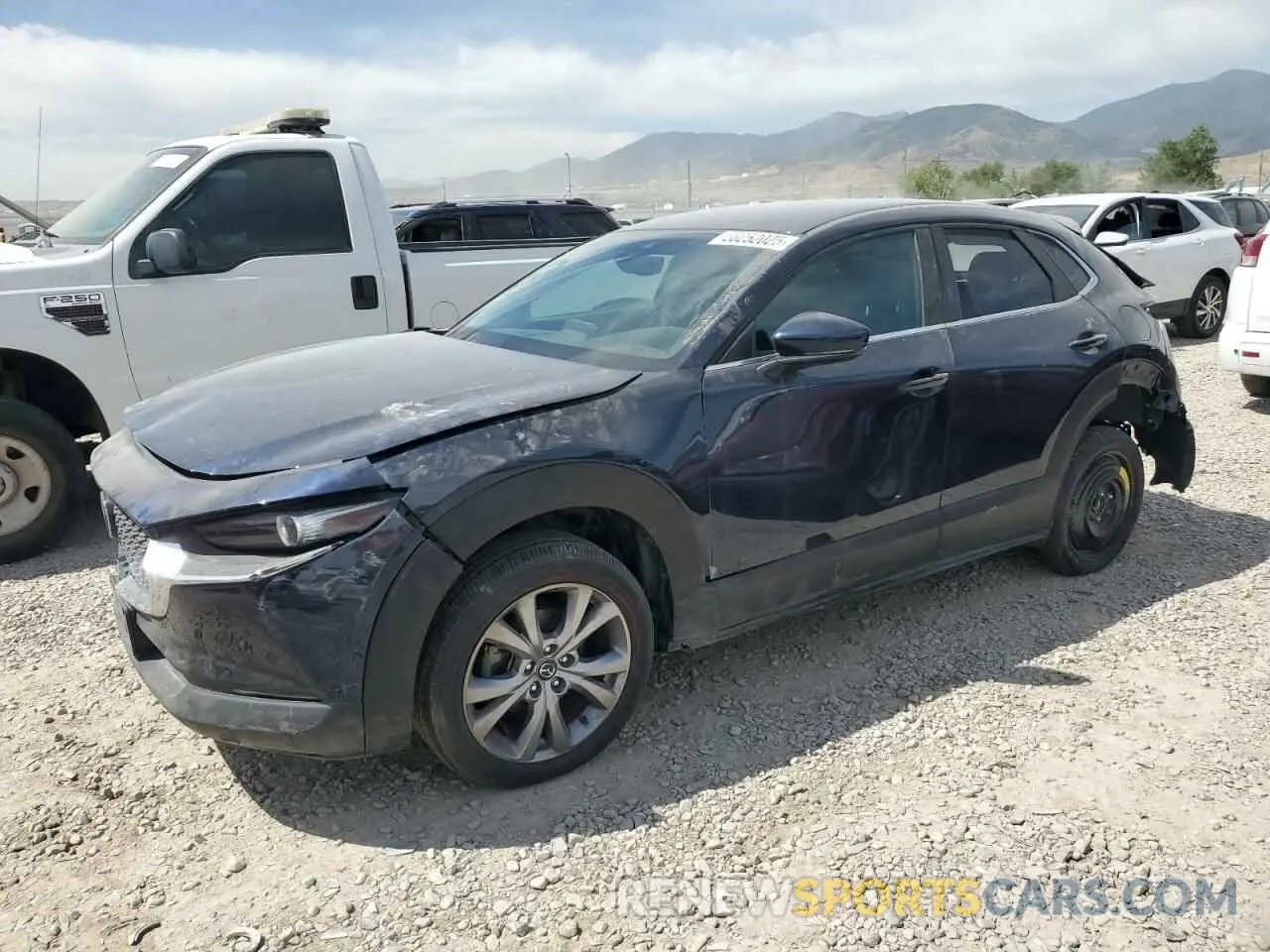 1 Photograph of a damaged car 3MVDMBBL7MM244948 MAZDA CX30 2021