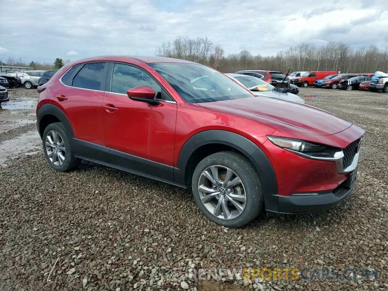 4 Photograph of a damaged car 3MVDMBBL9MM318502 MAZDA CX30 2021